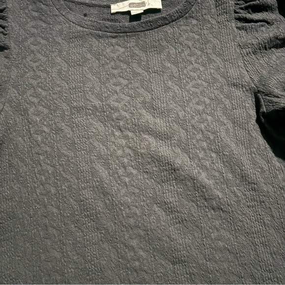 LOFT Black Knit Top - Picture 4 of 5